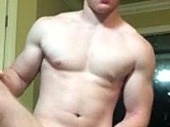 Gostoso's steamy gay masturbation video
