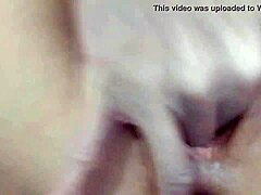 Mature mommy Stella's wet pussy gets some crazy horny food action