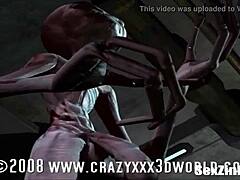 Mamma matura si masturba in animazione 3D su Sexzink.com