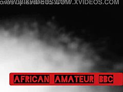 African mature BBC's missionary position with perfect ass