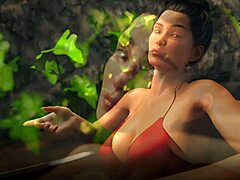 משחק מין לא מצונזר עם מילף חזקה וילד שד ב-3DCG