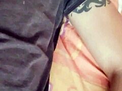 Amateur camgirl gets pierced and fucked
