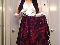 Genderfluid mammor sparsam butik kjol haul