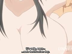 Hot telefonsamtale og intim møte med en moden kone i Hentai-animasjon