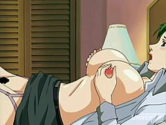 Nevlastný syn uspokojuje túžby svojej zrelej nevlastnej matky v japonskej animácii