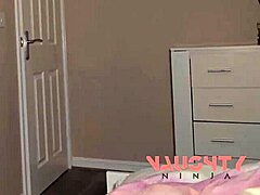 Stepmom fills in for reluctant girlfriend in anal sex
