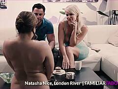 London River și Natasha Nices ademenitoare duc la tentație într-o căsnicie deschisă