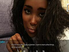 Kiihkeä milf Jasmines hymyilee valloittavasti kotitekoisessa 3D-videossa