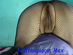 Червената задница подготвя задника на латиноамериканската майка за дългосрочно анално удоволствие