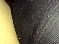 Steamy close-up of Nikki Lixxx's explicit pussy pleasure