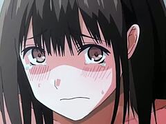 Anime girl gets nakal di tandas awam