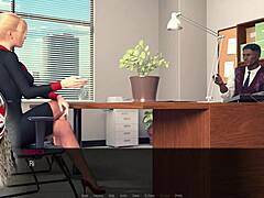 Jessica Oneils intenzivní kancelářské hraní v epizodě 4