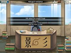 Allenamento maturo di Dinakis in Naruto Hentai: Serie Visual Novel
