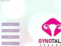 50-jarige volwassen vrouw ervaart plezier tijdens gynaecologisch onderzoek - een 3D-spel met gynaekologische verhalen