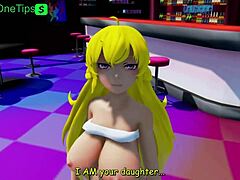 RWBYキャラクターのバーで3Dアニメーションのフタ体験をお楽しみください。