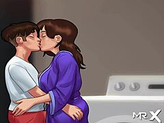 Hentaianime video: Mature pussy gets pounded in the basement