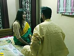 Vidéo de sexe indien chaud mettant en vedette une magnifique bhabhi bengali baisant l'anal et la chatte