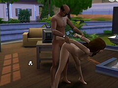 Эмоциональная фантазия: незнакомец входит в наш дом, чтобы прочитать пародию на Библию Sims 4