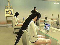 Sakura és tanítványa elkapják Madarát pornót nézni a zenei órán, és hármasban vesznek részt