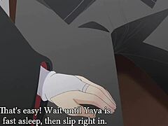 Große brüste und magischer punkt in einem unzensierten hentai-video