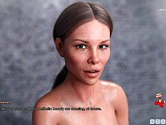 Animazione 3D di una bella ragazza che cavalca e riceve un creampie