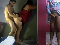 Venezuelana's Stepson Gets His Wife Pleasured by Friend's Husband