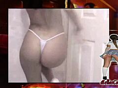 Najstnica Neiva razkazuje svoje velike joške in privlačno telo v porno videu