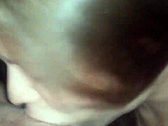 Hardcore amateur blowjob with anal play