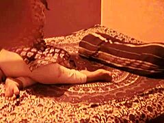 Big ass bhabi gives a sensual massage to her desi partner