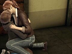 Moira Burton și Claire Redfield își explorează dorințele sexuale în 3D